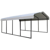 Arrow 12-ft W x 20-ft L x 7-ft H Eggshell Metal Carport
